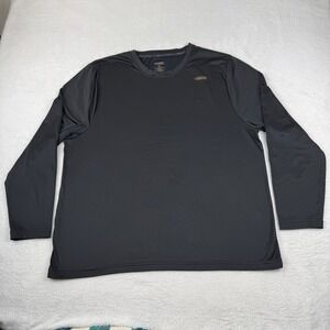 Copper‎ Fit Performance Tee Mens XL Black Long Sleeve Copper Infused Athletic